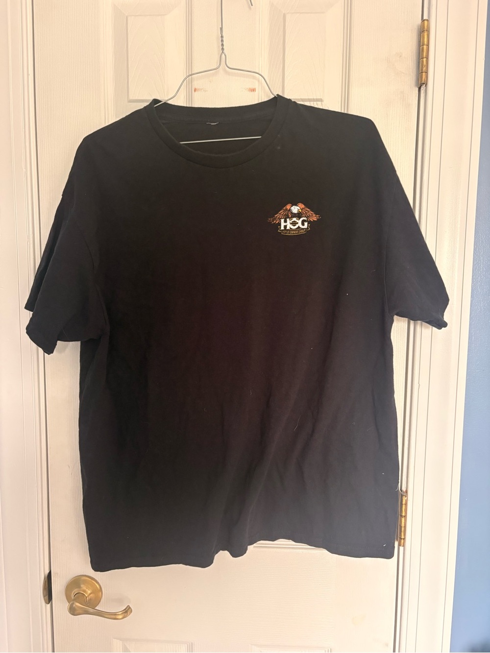 Harley-Davidson Black Short-Sleeve Tee with HOG Chest Logo